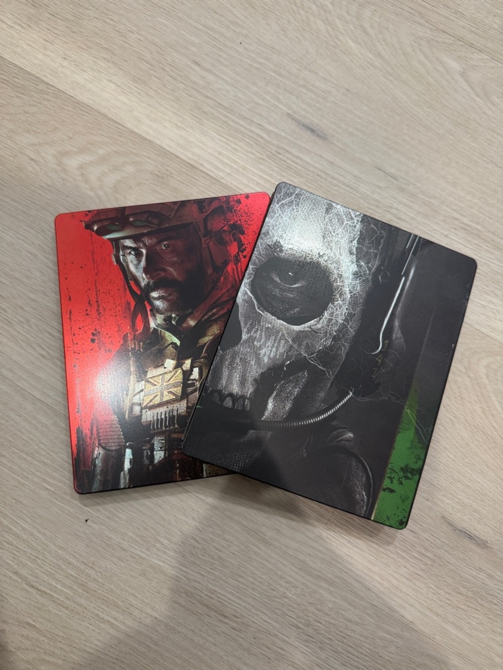 2 Limited Edition Call of Duty SteelBook Cases (Game not Included)